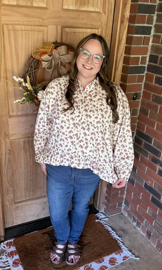 The Courtney Ruffled Top