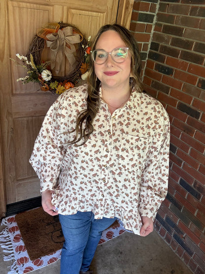 The Courtney Ruffled Top