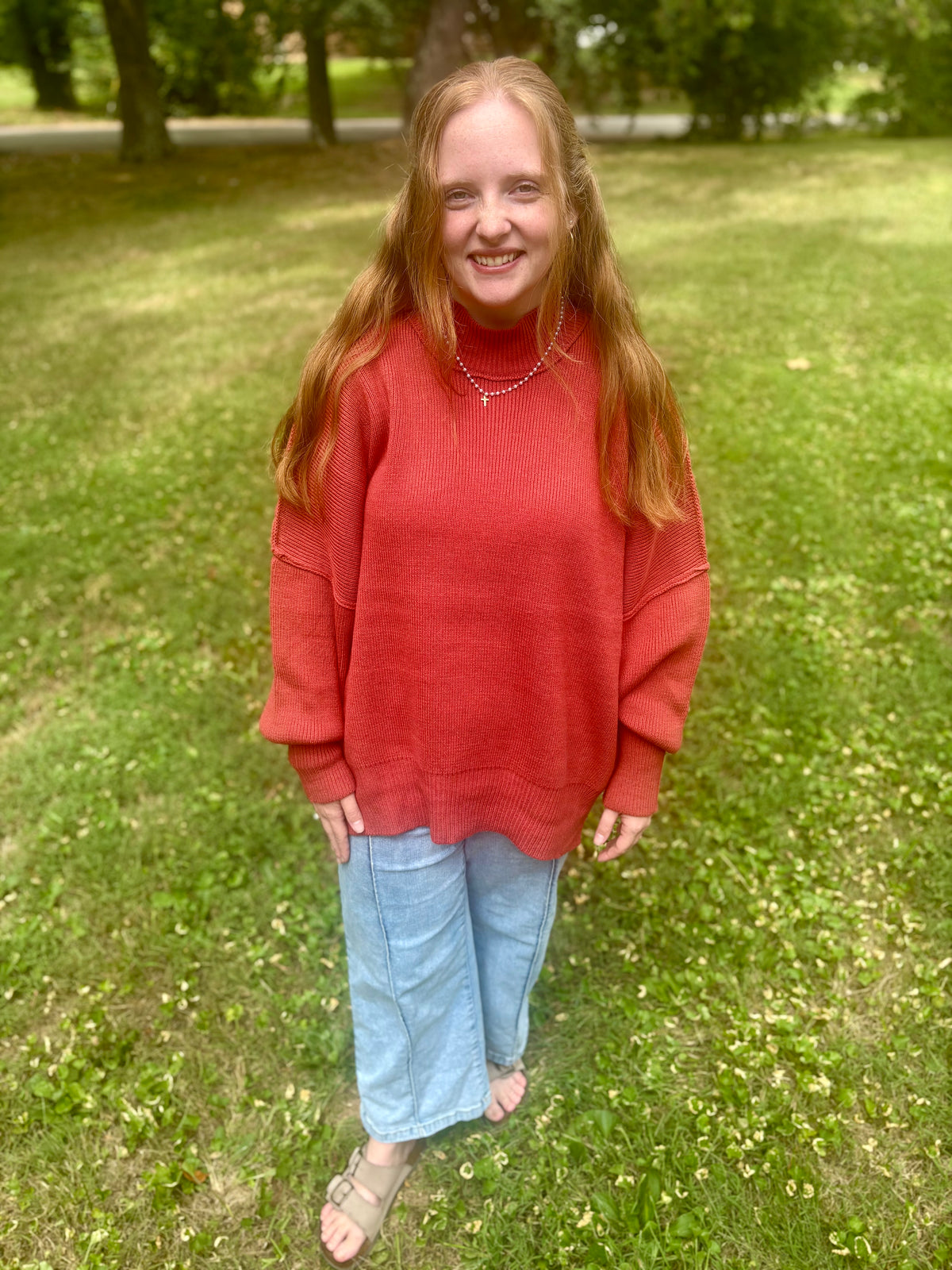 Oversized Mockneck Sweater