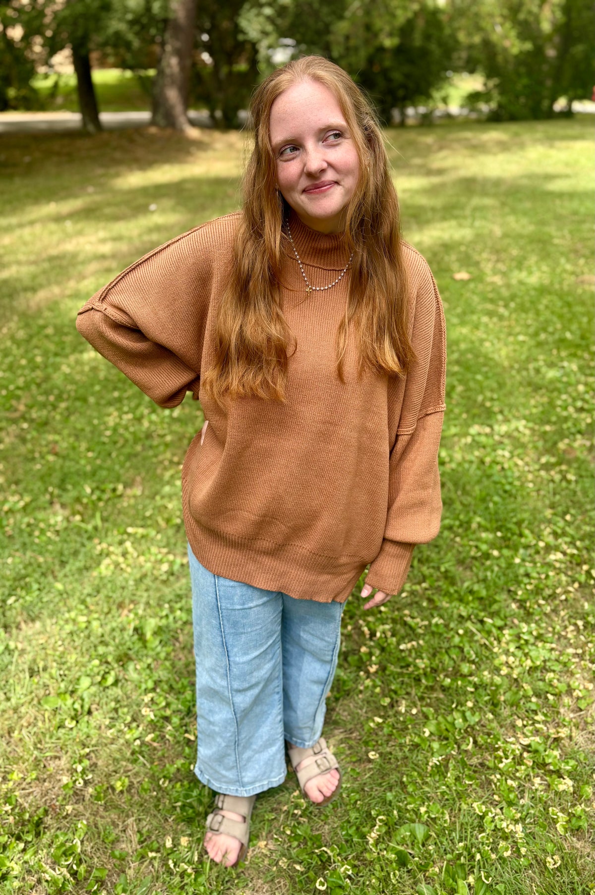 Oversized Mockneck Sweater