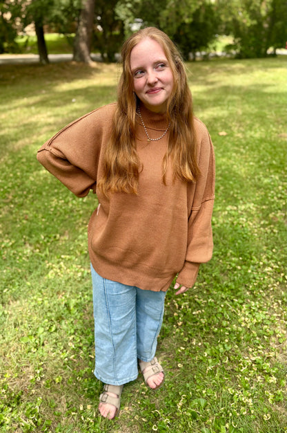 Oversized Mockneck Sweater