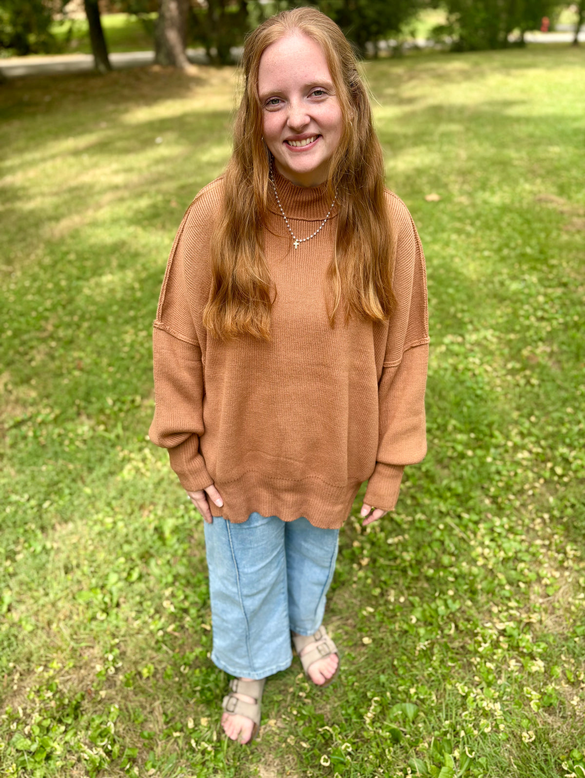 Oversized Mockneck Sweater