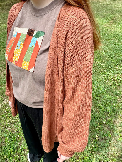 Chunky Needle Cardigan