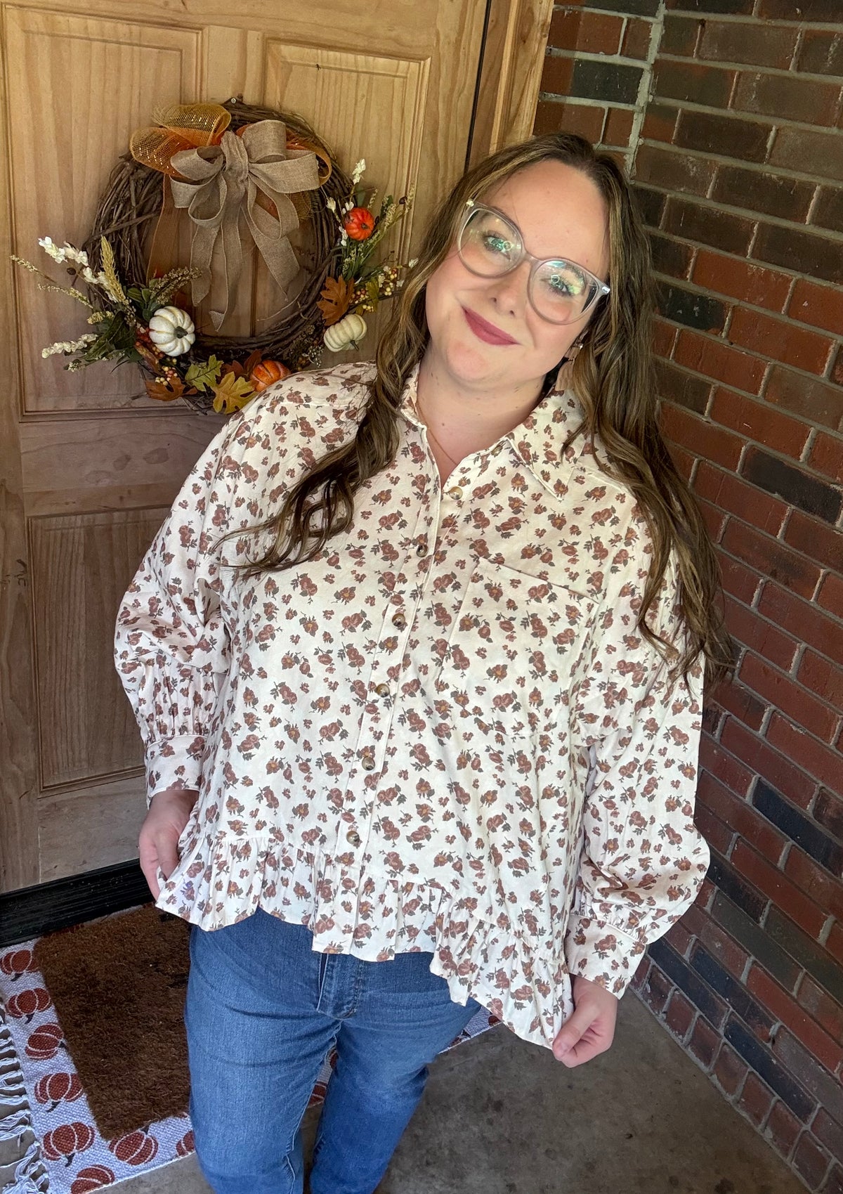 The Courtney Ruffled Top