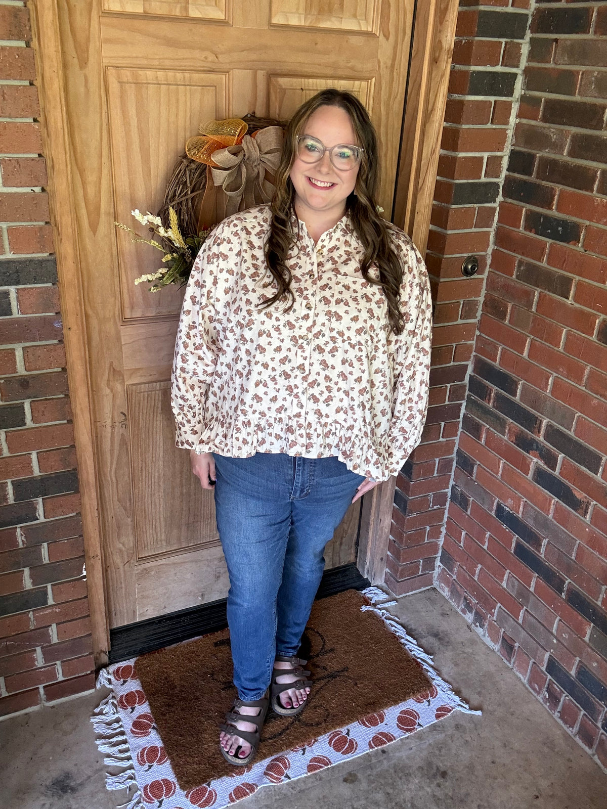The Courtney Ruffled Top