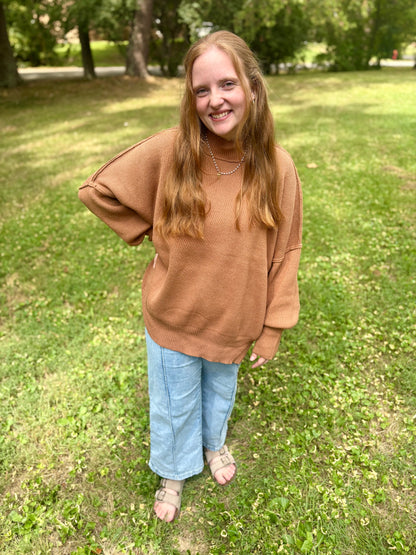Oversized Mockneck Sweater