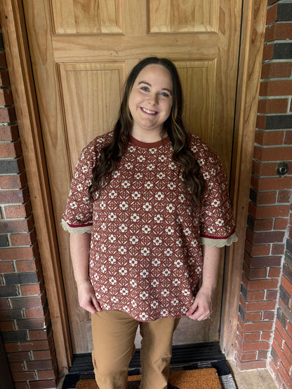 Vintage Florals Top