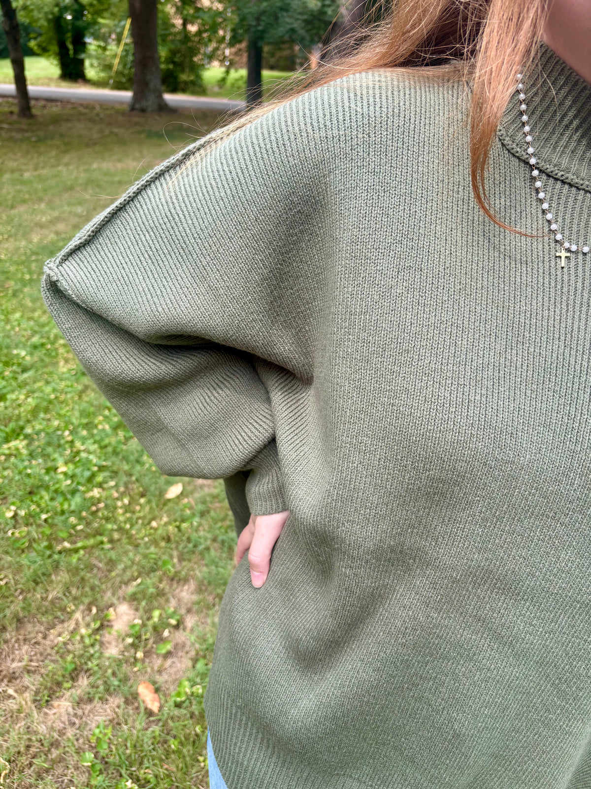 Oversized Mockneck Sweater
