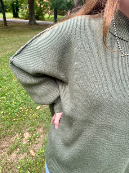 Oversized Mockneck Sweater