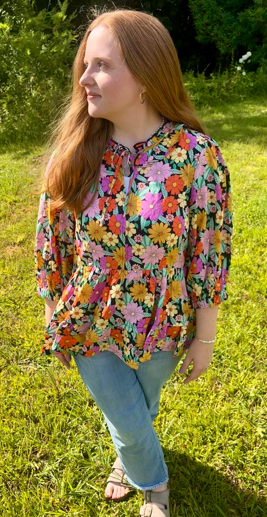The Flower Shoppe Blouse
