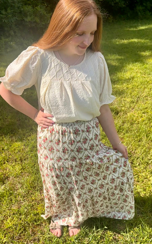 A Day in Paris Maxi Skirt