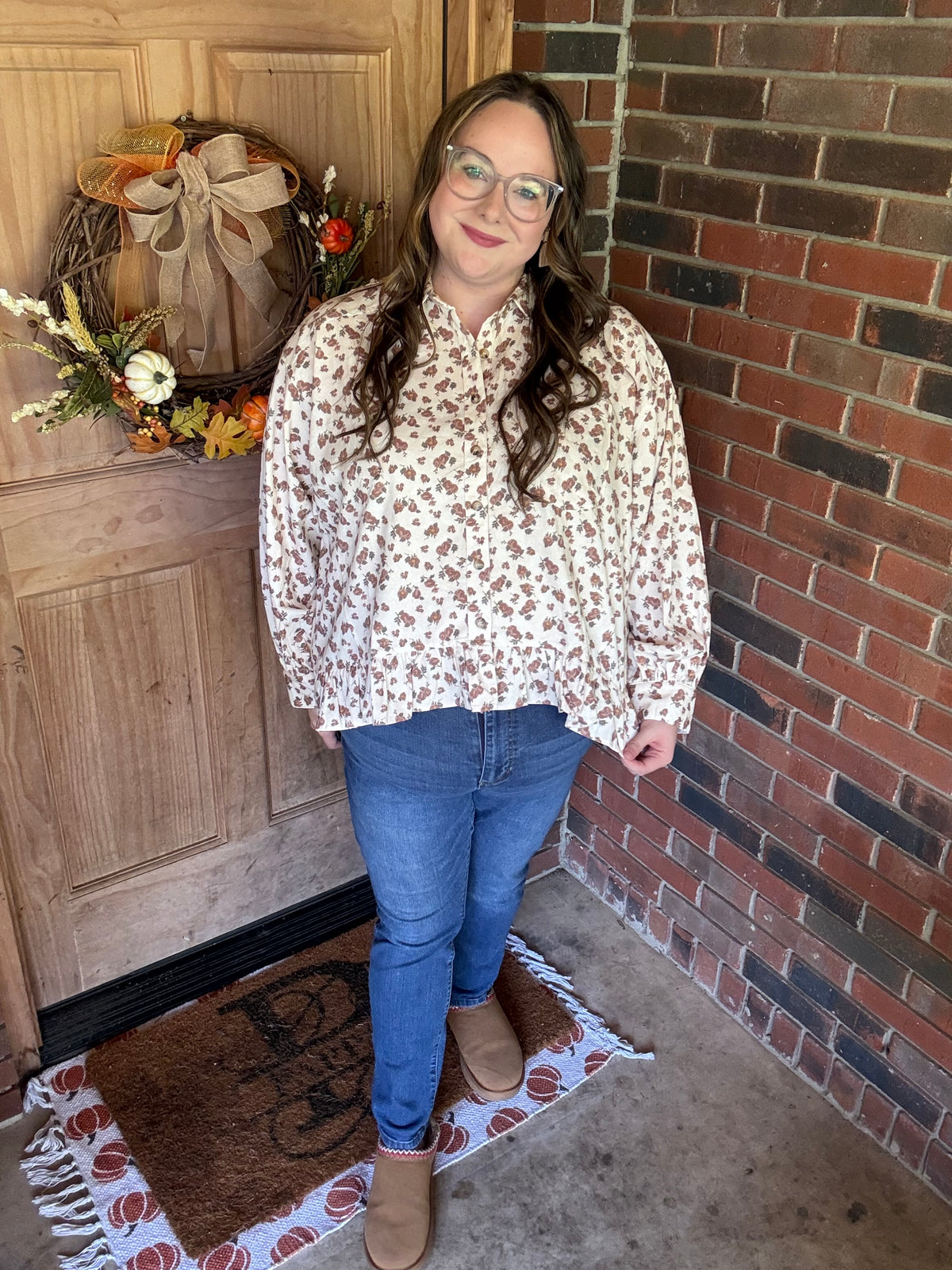 The Courtney Ruffled Top