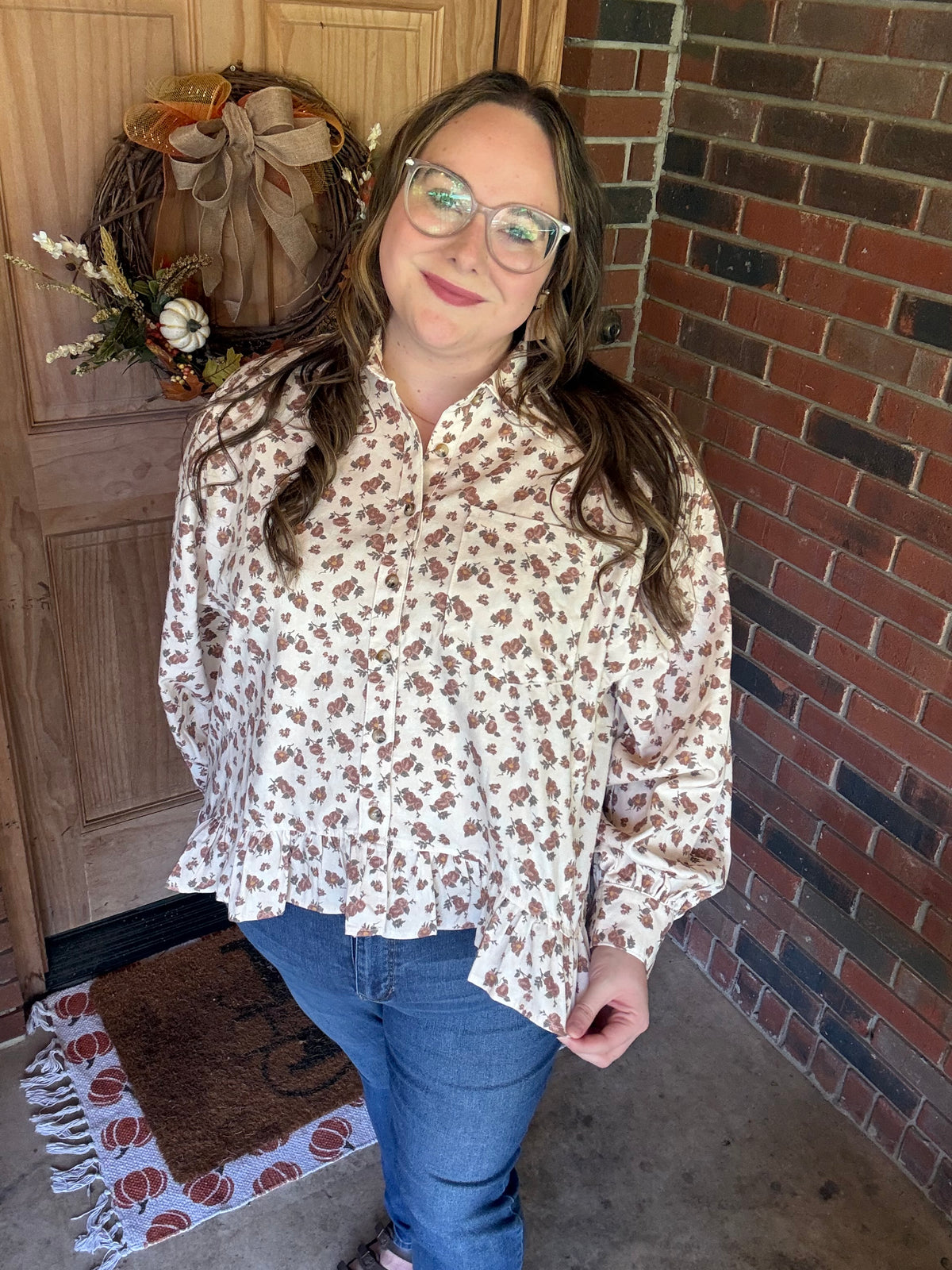 The Courtney Ruffled Top