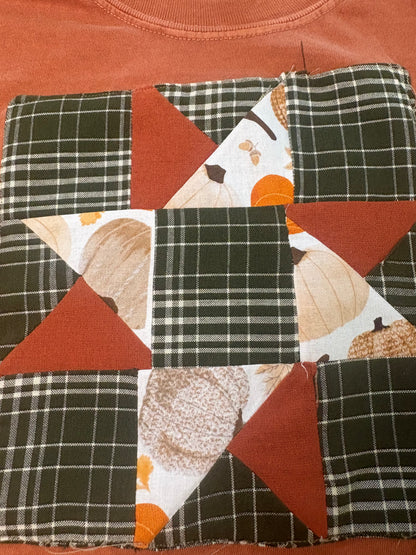 Handmade Fall Twin Star Tee